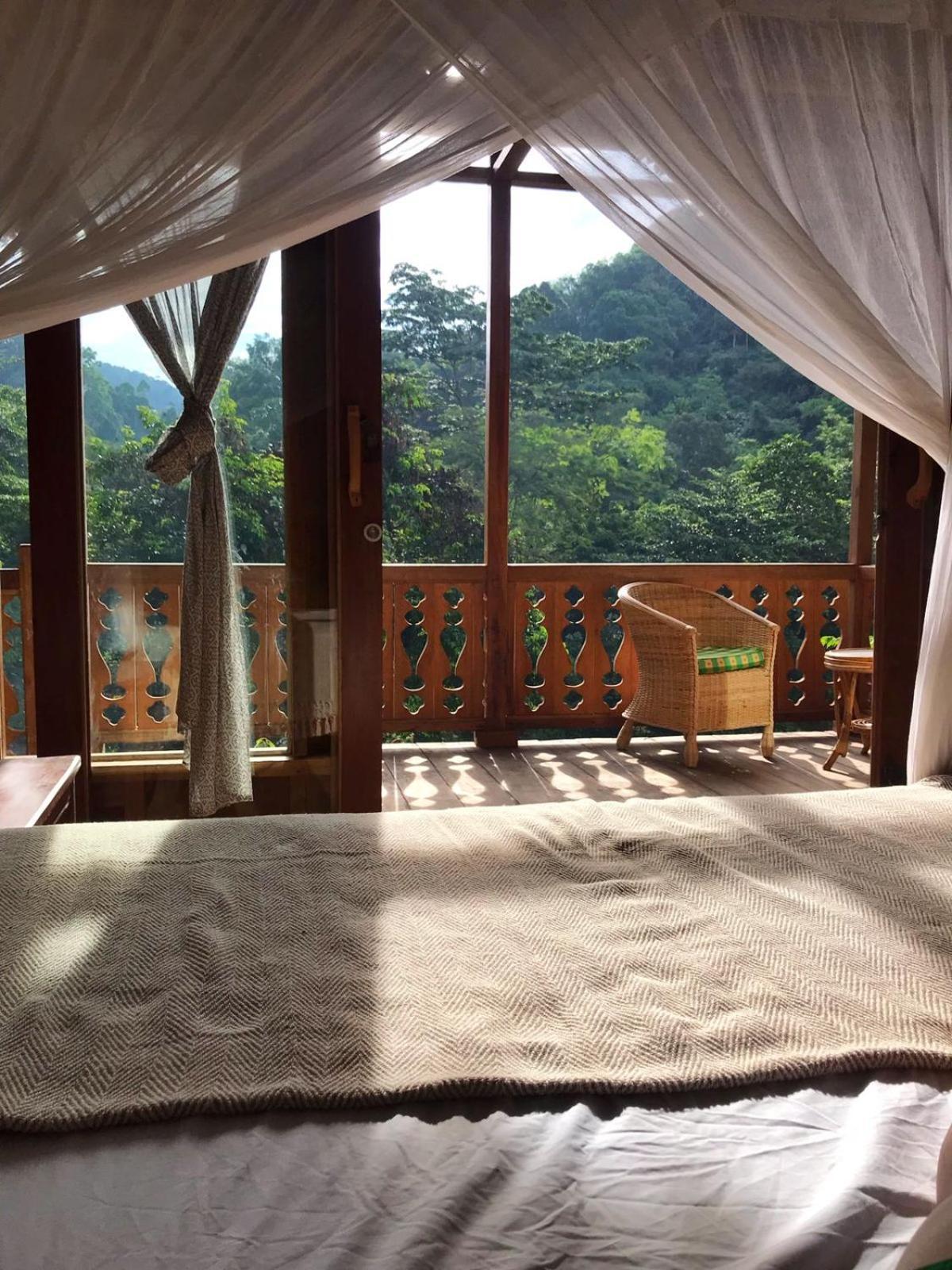 Rambai Tree Jungle Lodges Bukit Lawang Exteriör bild